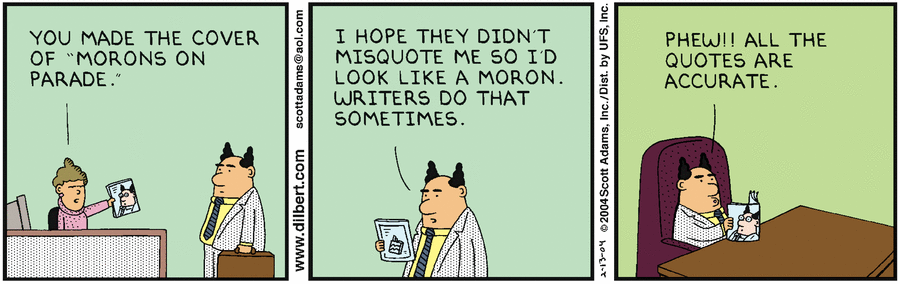 Dilbert Cartoon